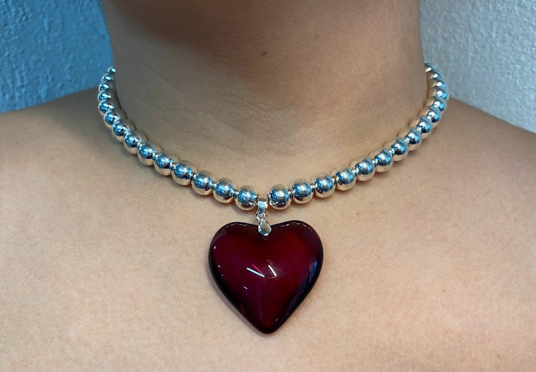 Heart Necklace  Medium