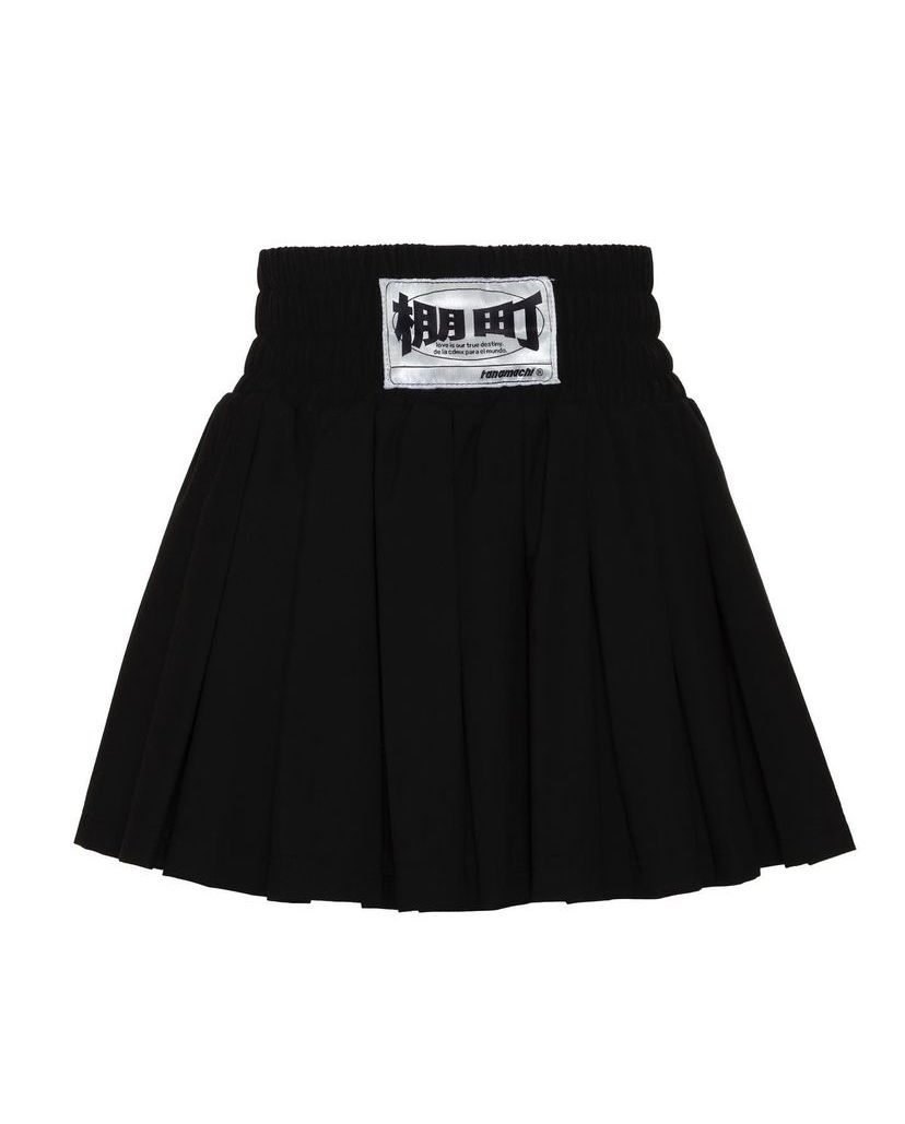 Black Tanamachi Skirt