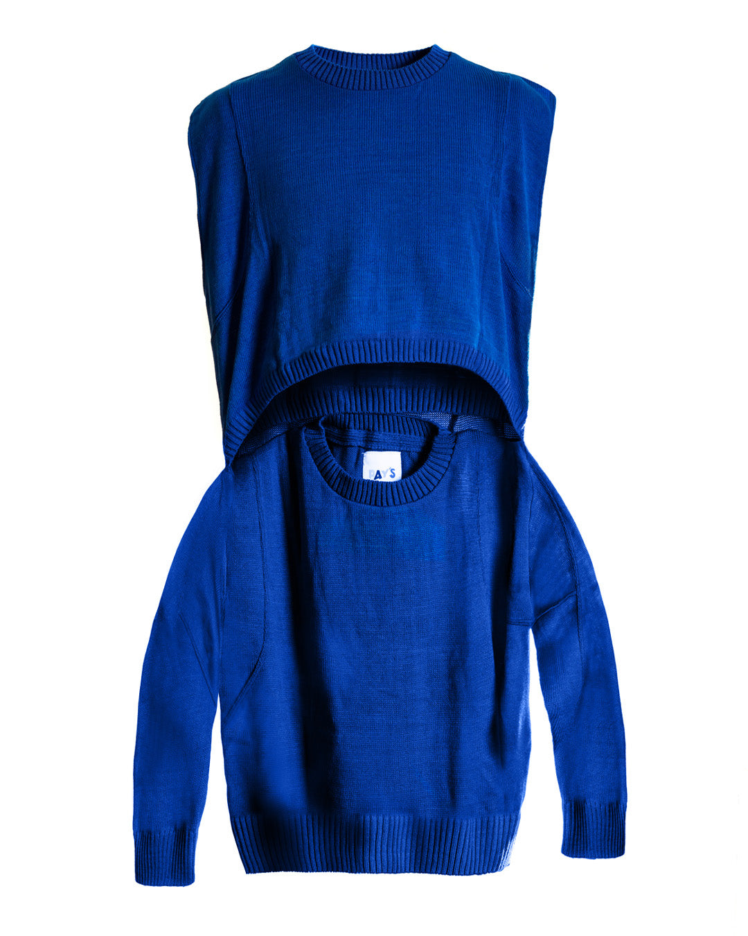 Blue Vestweater
