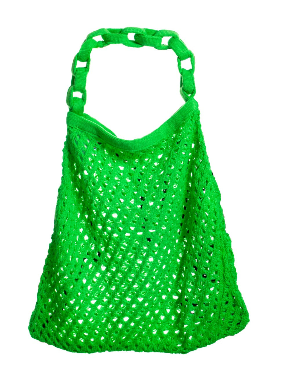 Tote Bag Knitted Green
